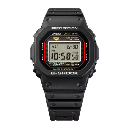 Re-creating the original design of the first G-SHOCK DIGITAL 5000 SERIES DW-5000R-1A