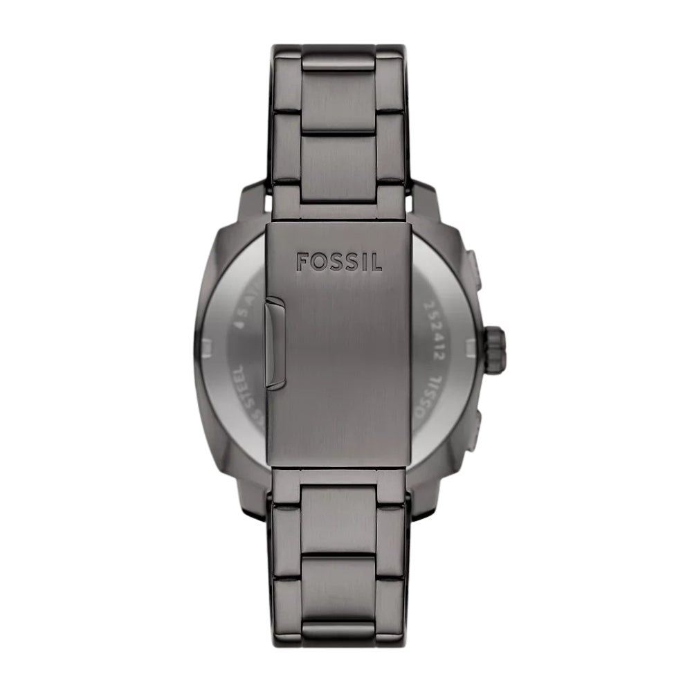 Fossil Machine Chronograph Smoke Stainless Steel Watch FS6098