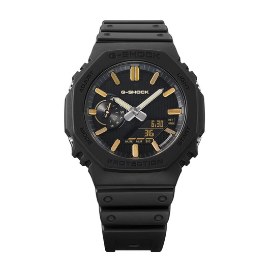 Casio G-Shock LUXE BLACK ANALOG-DIGITAL 2100 Series GA-2100LXB-1A9