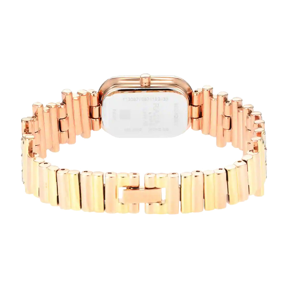 Titan Love All Rose Gold Dial Analog Metal Strap Watch for Women 95154KM01