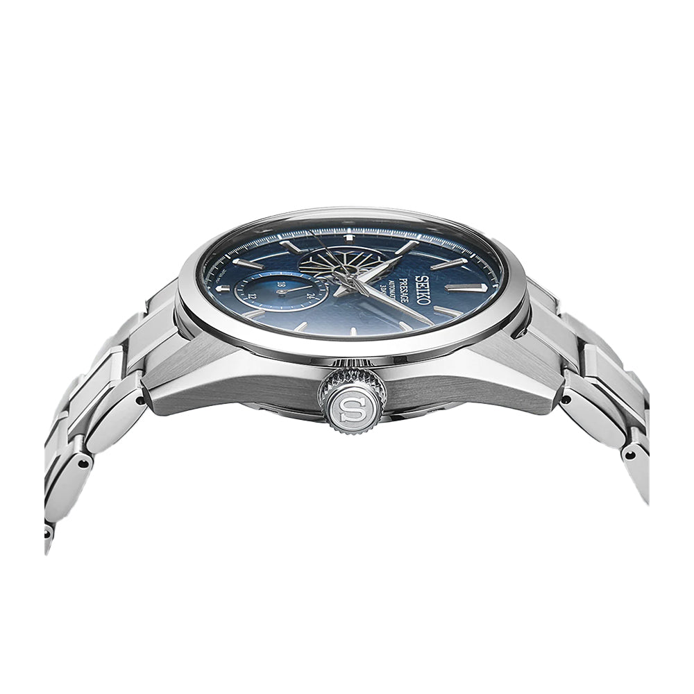 Seiko Presage Ao Sharp-Edged Open Heart - SPB417J1