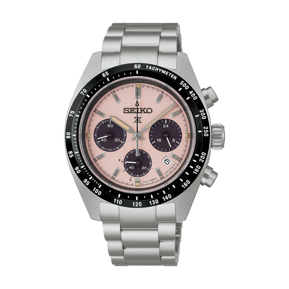 Seiko Prospex Speedtimer in Pale Pink SSC963P1