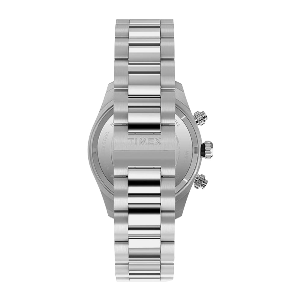 TIMEX Waterbury Heritage Silver Round Dial Analog Men's Watch - TW2Y19200IK