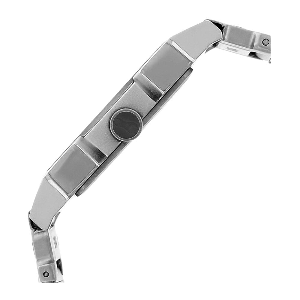 Fastrack Quartz Analog Silver Dial Stainless Steel Strap Watch for Guys NR1474SM01