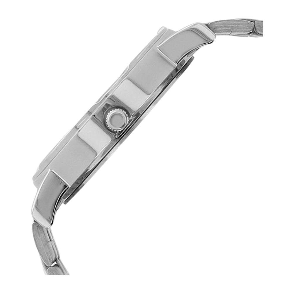 Titan Quartz Analog Silver Dial Stainless Steel Strap Watch for Men 1639SM01
