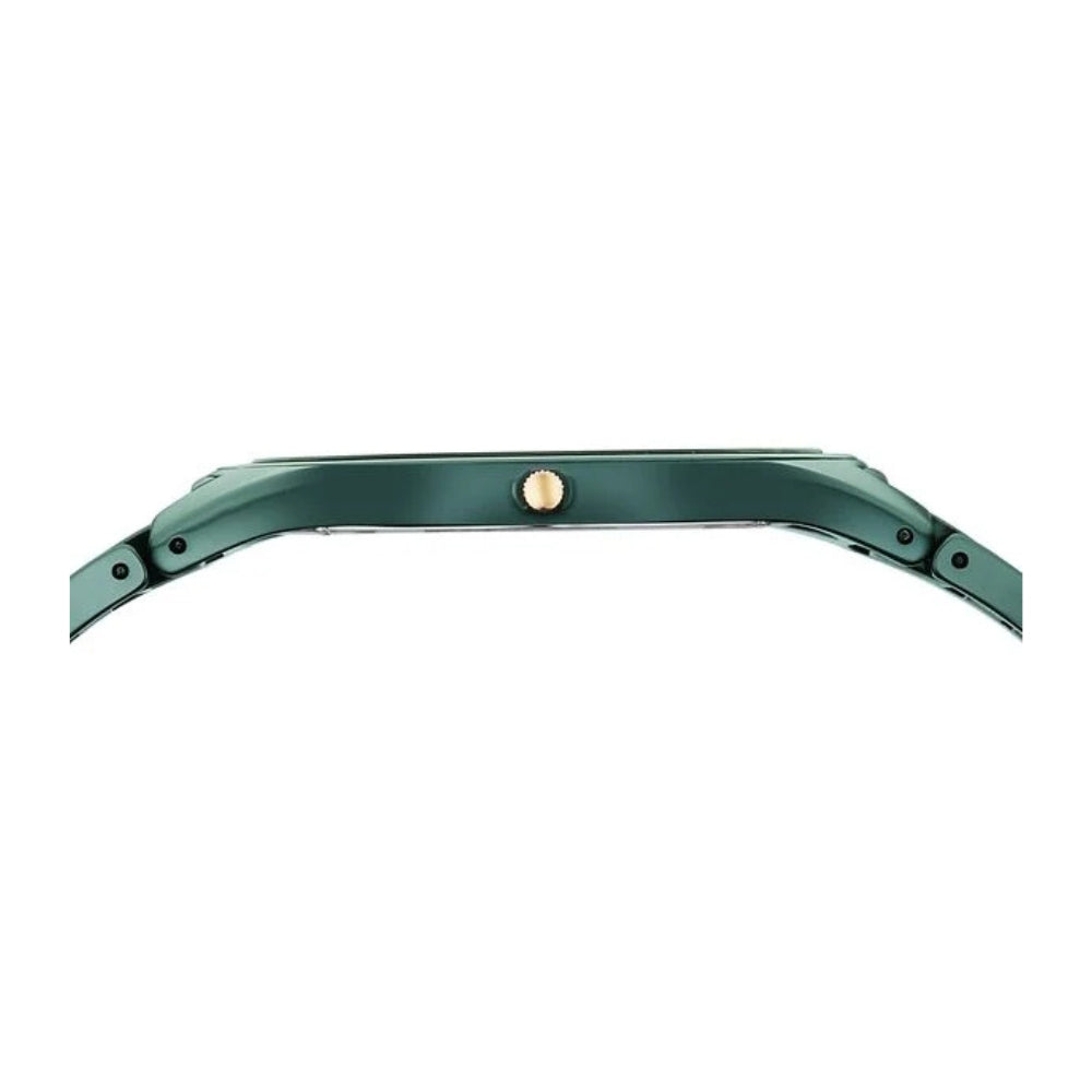Titan Edge Ceramic Quartz Analog Green Strap Watch for Men NR1696QC06