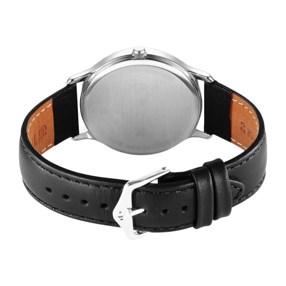Titan Karishma Quartz Analog Green Dial Leather Strap Watch for Men 1825SL16