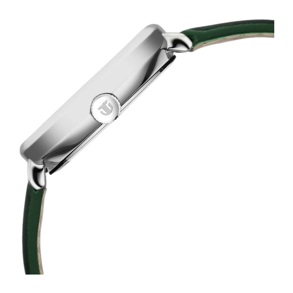 Titan Neo Curve Quartz Analog with Date Green Dial Leather Strap Watch For Men 1885SL04