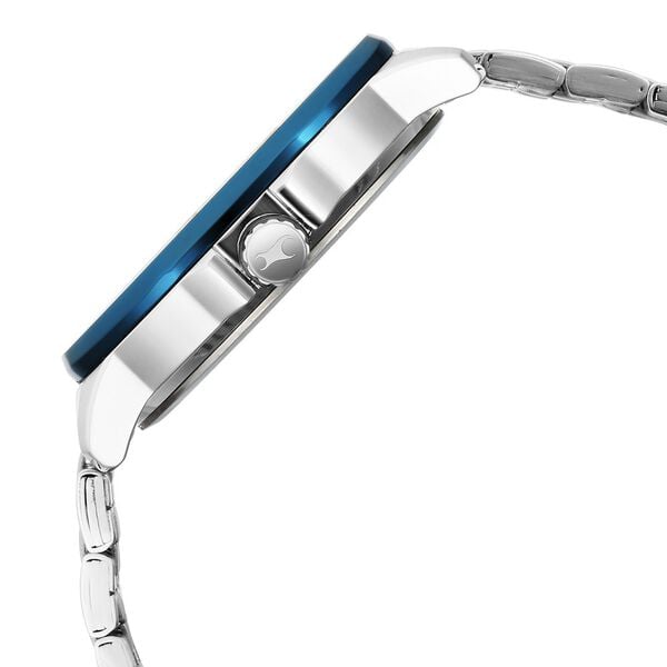 Fastrack Exuberant Quartz Multifunction Silver Dial Stainless Steel Strap Watch for Guys 3303KM01