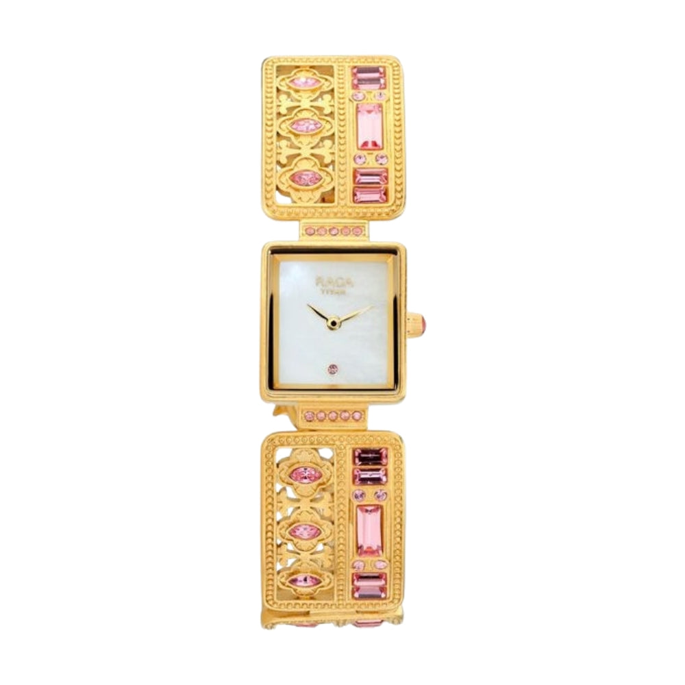 Titan Raga X Masaba Mother of Pearl Dial Women Watch With Metal Strap 95092YM01