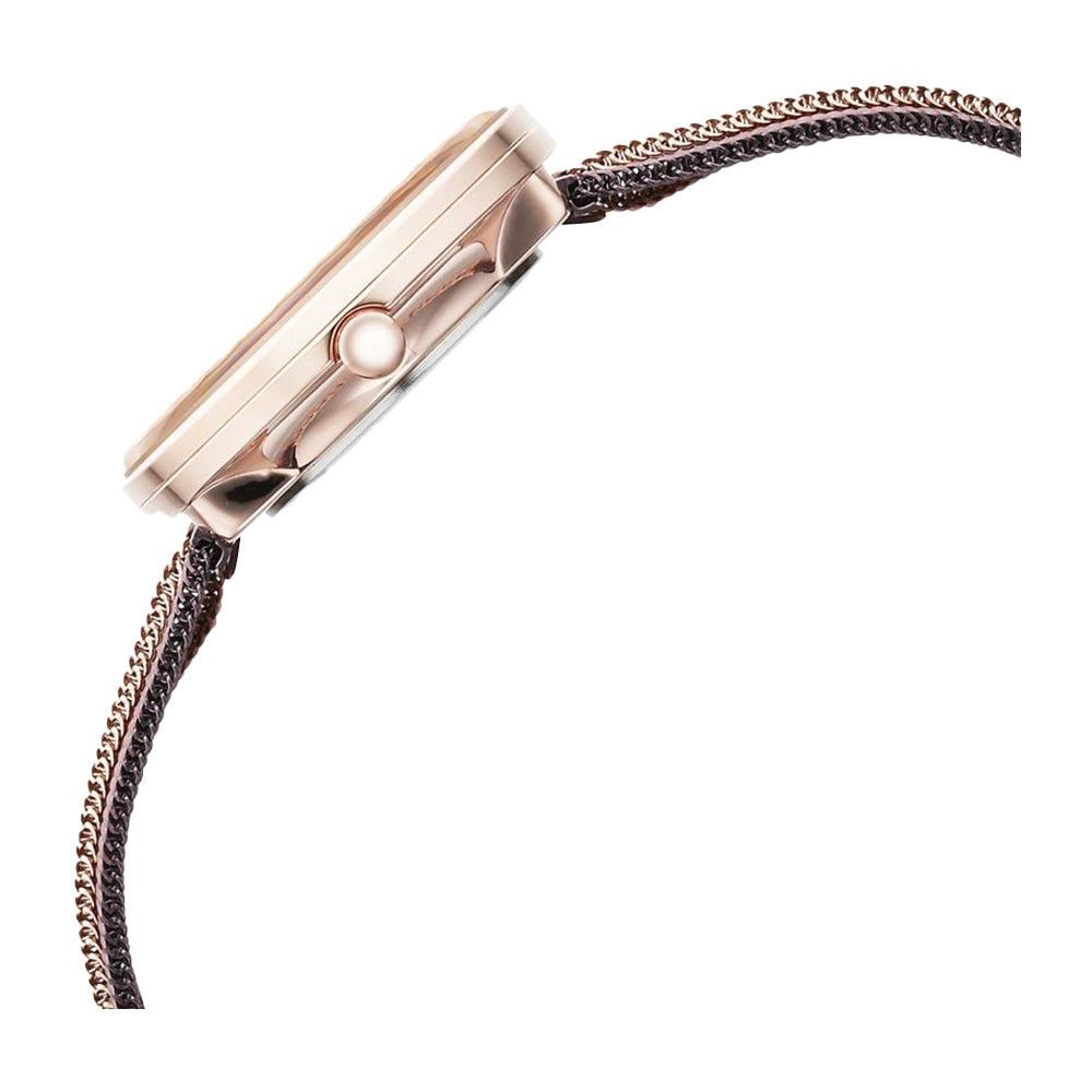 Titan Raga Delight Rose Gold Dial Women Watch With Stainless Steel Strap 95153KM01