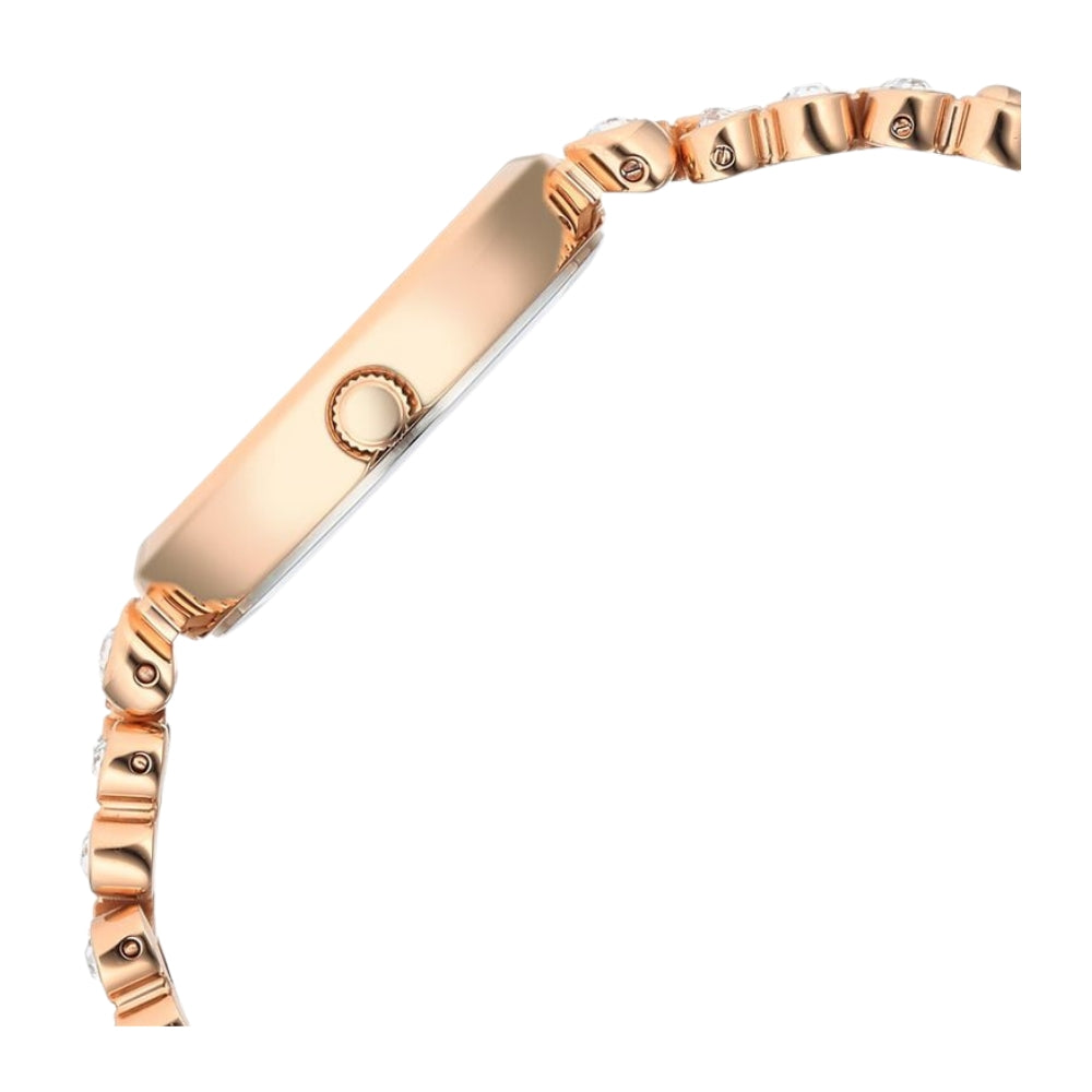 Titan Raga Showstopper Quartz Analog Rose Gold Dial Metal Strap Watch for Women 95262WM01