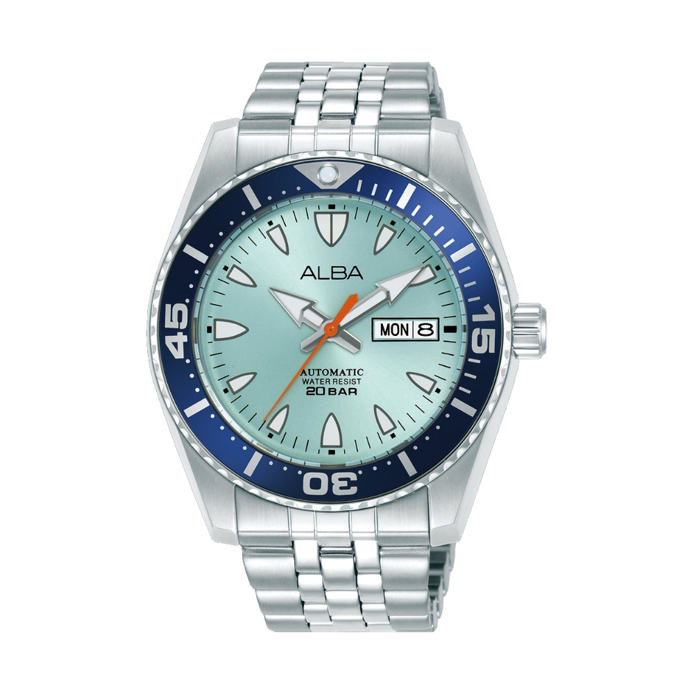Alba Royal Blue Bezel Automatic Watch AL4769X1