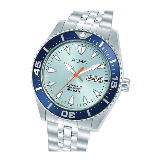 Alba Royal Blue Bezel Automatic Watch AL4769X1