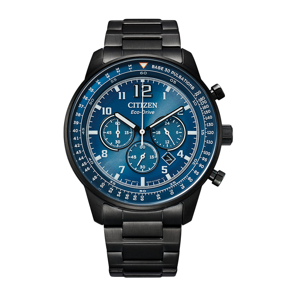 CITIZEN ECO-DRIVE GENTS WATCH BLUE DIAL - CA4505-80L