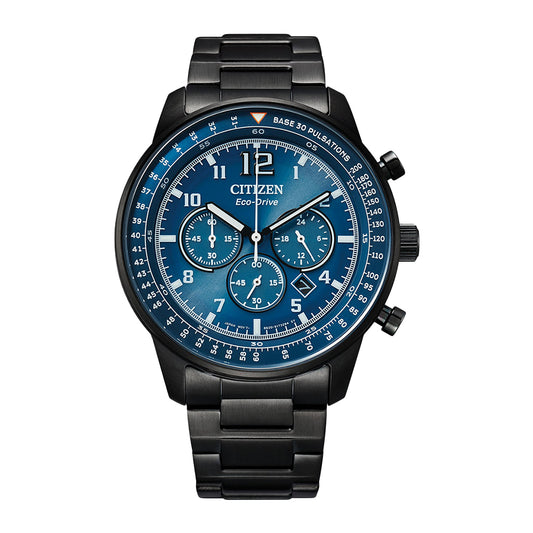 CITIZEN ECO-DRIVE GENTS WATCH BLUE DIAL - CA4505-80L