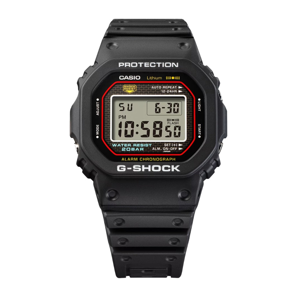 Re-creating the original design of the first G-SHOCK DIGITAL 5000 SERIES DW-5000R-1A