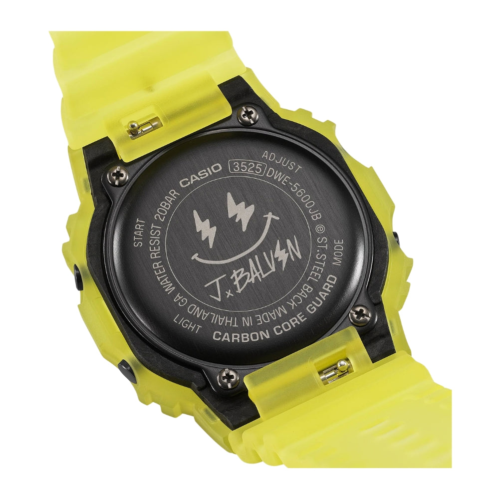 Casio G-Shock J Balvin collaboration model Launching Soon DIGITAL 5600 SERIES DWE-5600JB-1A9