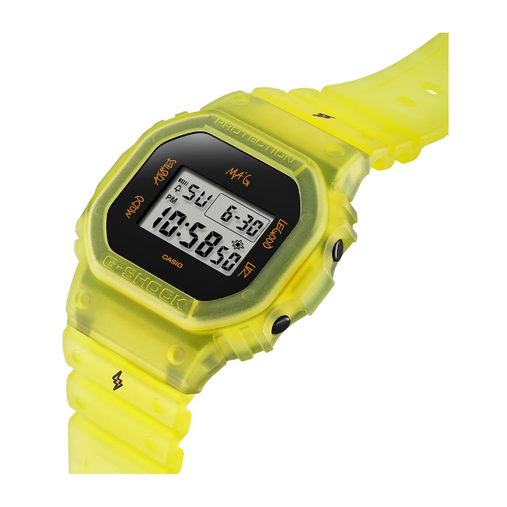Casio G-Shock J Balvin collaboration model Launching Soon DIGITAL 5600 SERIES DWE-5600JB-1A9