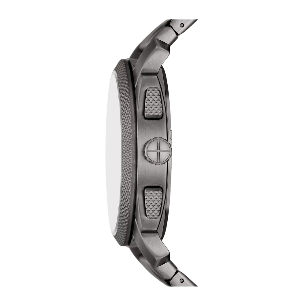 Fossil Machine Chronograph Smoke Stainless Steel Watch FS6098