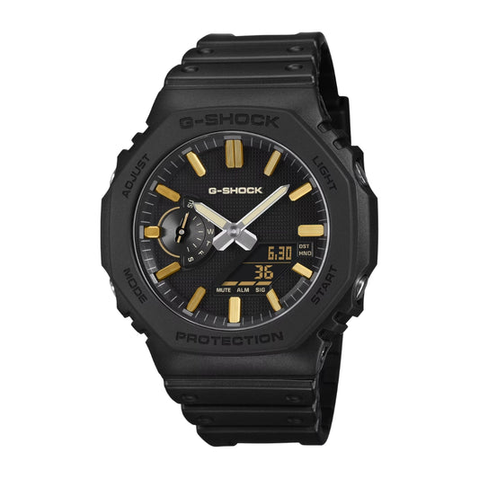 Casio G-Shock LUXE BLACK ANALOG-DIGITAL 2100 Series GA-2100LXB-1A9