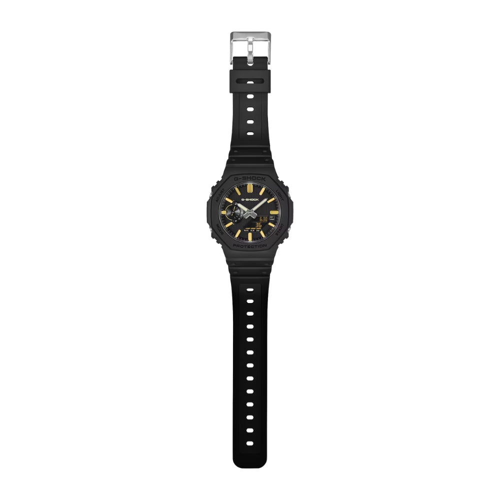 Casio G-Shock LUXE BLACK ANALOG-DIGITAL 2100 Series GA-2100LXB-1A9