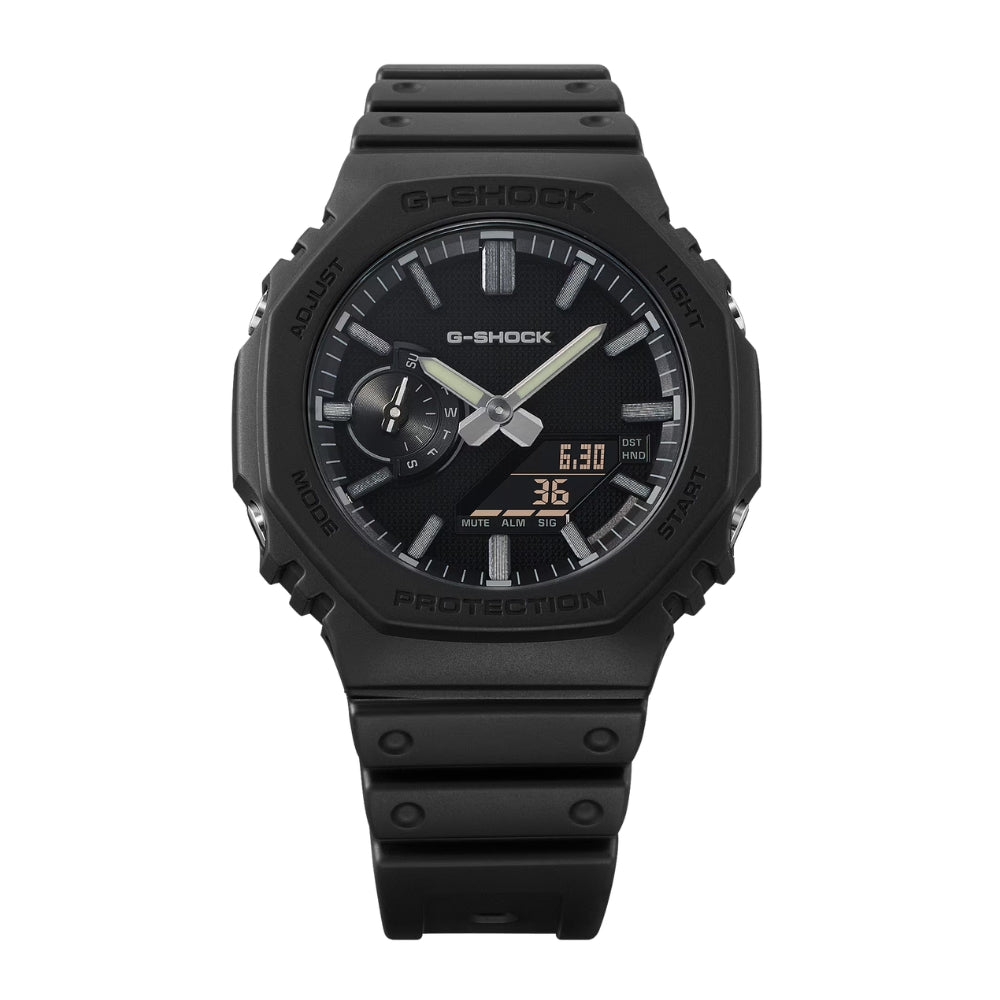Casio G-Shock LUXE BLACK ANALOG-DIGITAL 2100 Series GA-2100LXB-1A