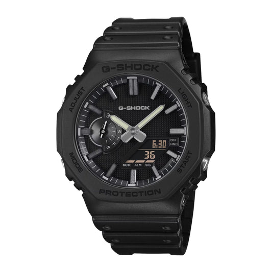 Casio G-Shock LUXE BLACK ANALOG-DIGITAL 2100 Series GA-2100LXB-1A