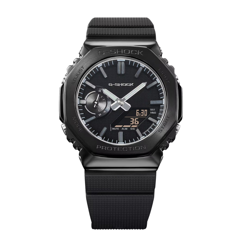 Casio G-Shock LUXE BLACK G-STEEL 2100 Series GM-2100LXB-1A
