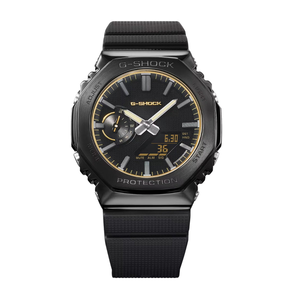 Casio G-Shock LUXE BLACK G-STEEL 2100 Series GM-2100LXB-1A9