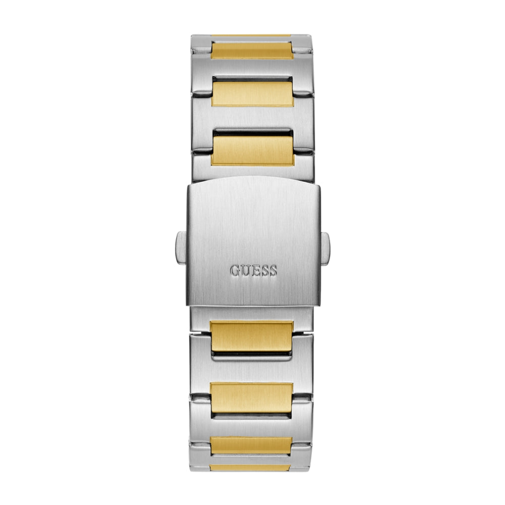 GUESS Mens Silver Tone Multi-function Watch GW0795G1