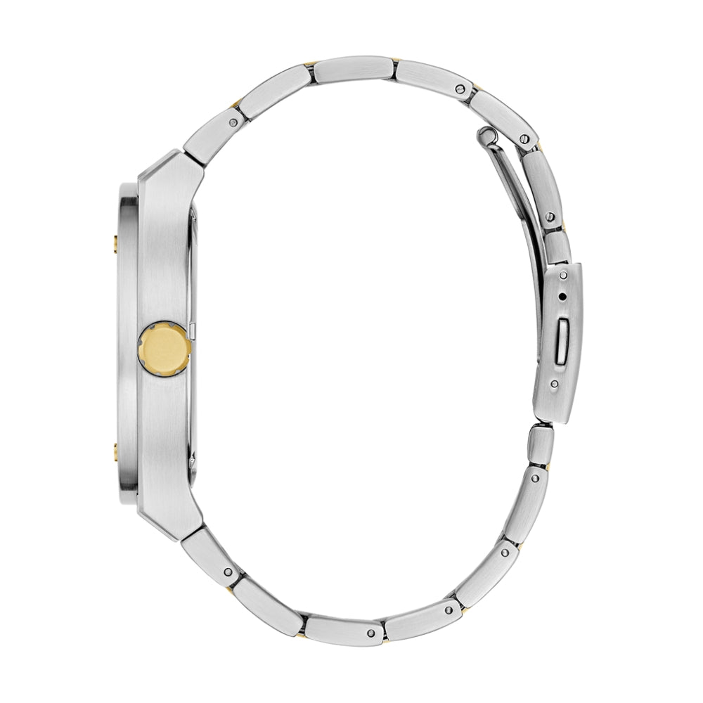 GUESS Mens Silver Tone Multi-function Watch GW0795G1