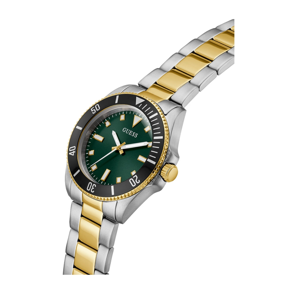 GUESS Mens 2-Tone Analog Watch GW0968G4