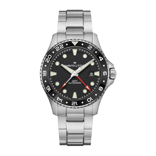 Khaki Navy Scuba Auto GMT 43mm Automatic | 43mm | H82555130