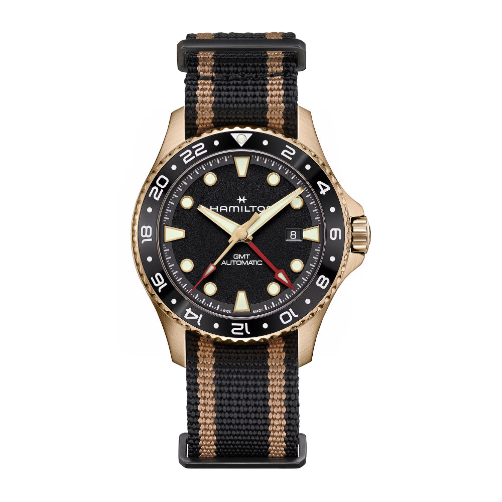 Khaki Navy Scuba Automatic GMT 43mm Bronze Automatic | 43mm | H82565930