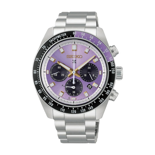 Seiko 145th Anniversary Limited Edition Prospex Speedtimer in Edo Purple - HBJ005P1