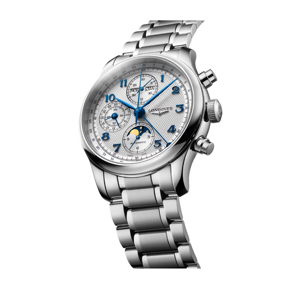 THE LONGINES MASTER COLLECTION CHRONO MOONPHASE L2.962.4.73.6