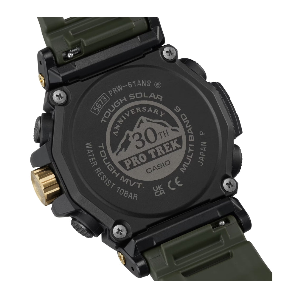 Casio PRO TREK 30th Anniversary Models PRW-61 Series PRW-61ANS-3