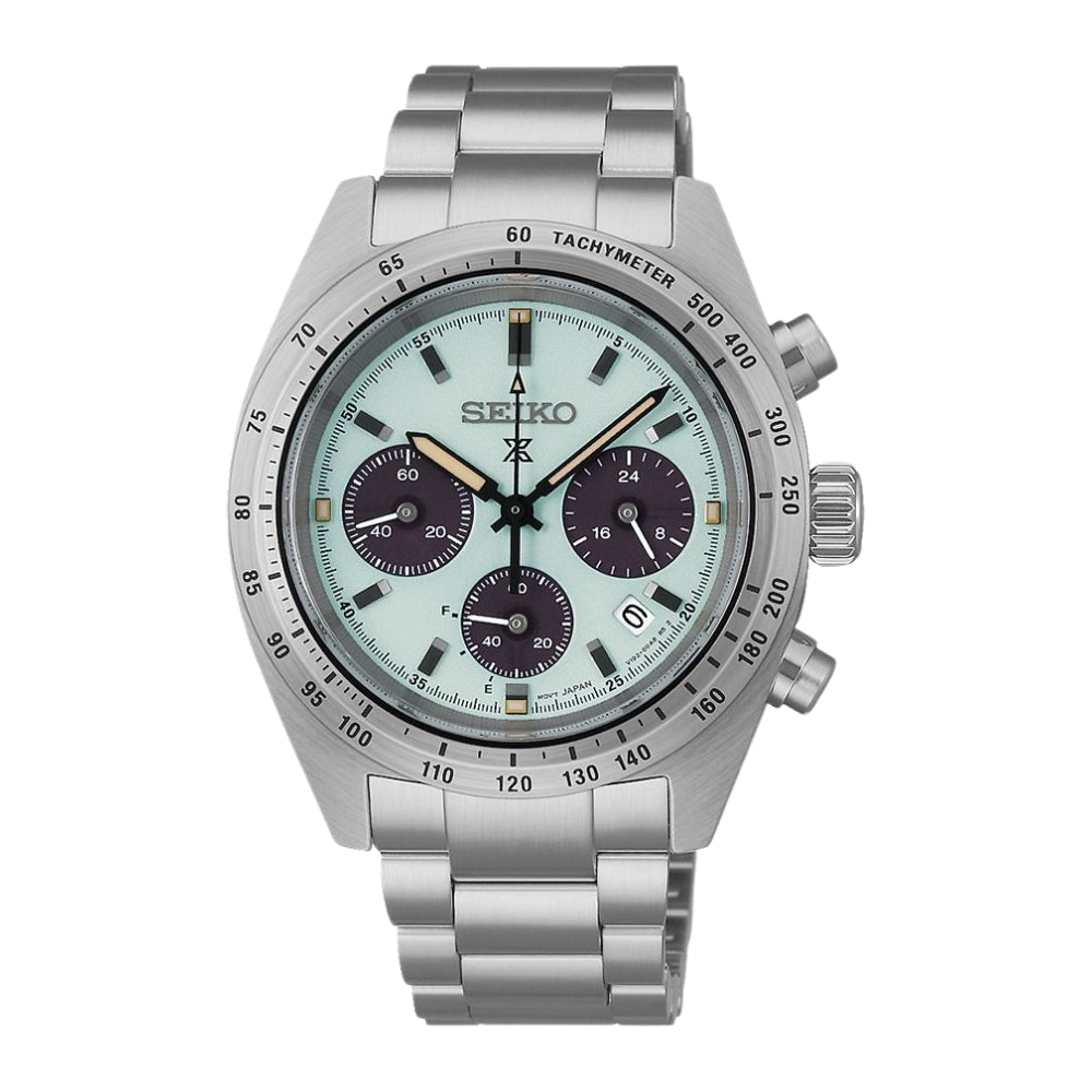 Seiko Prospex Speedtimer in Mint Green SSC965P1