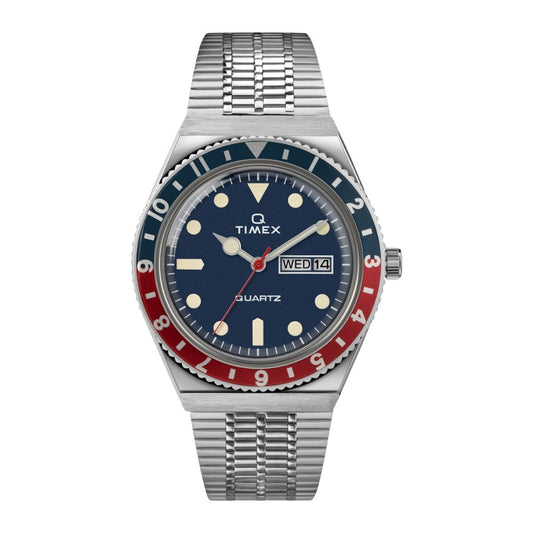 Timex Reissue Round 38mm Blue Dial Analog Men Watch - TW2T80700U9