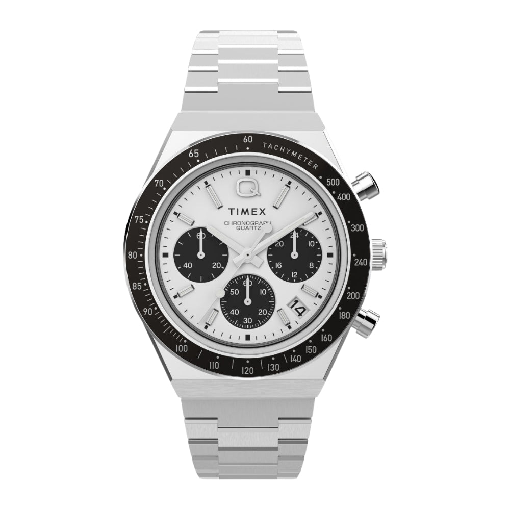 Q Timex 40mm Stainless Steel Bracelet Watch - TW2W53300UJ