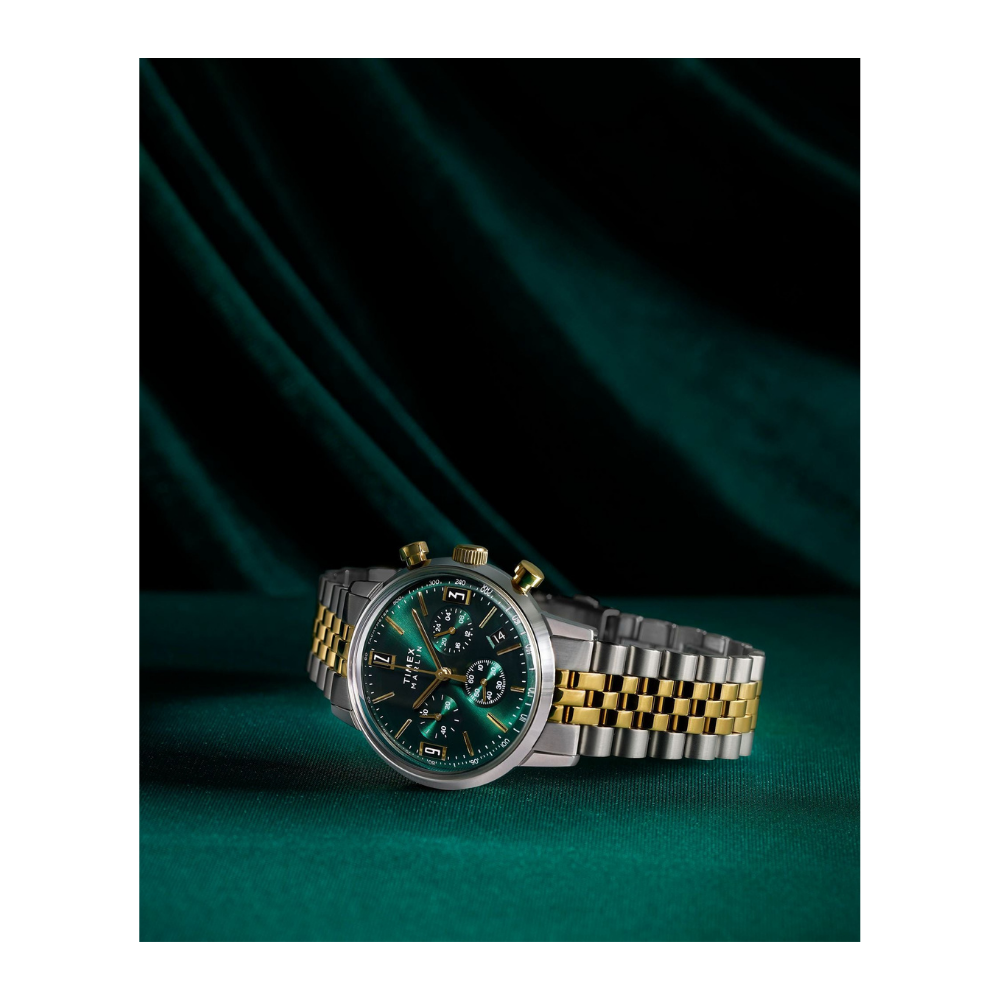 TIMEX Marlin Men Green Round Dial Analog Watch - TW2W60000UJ