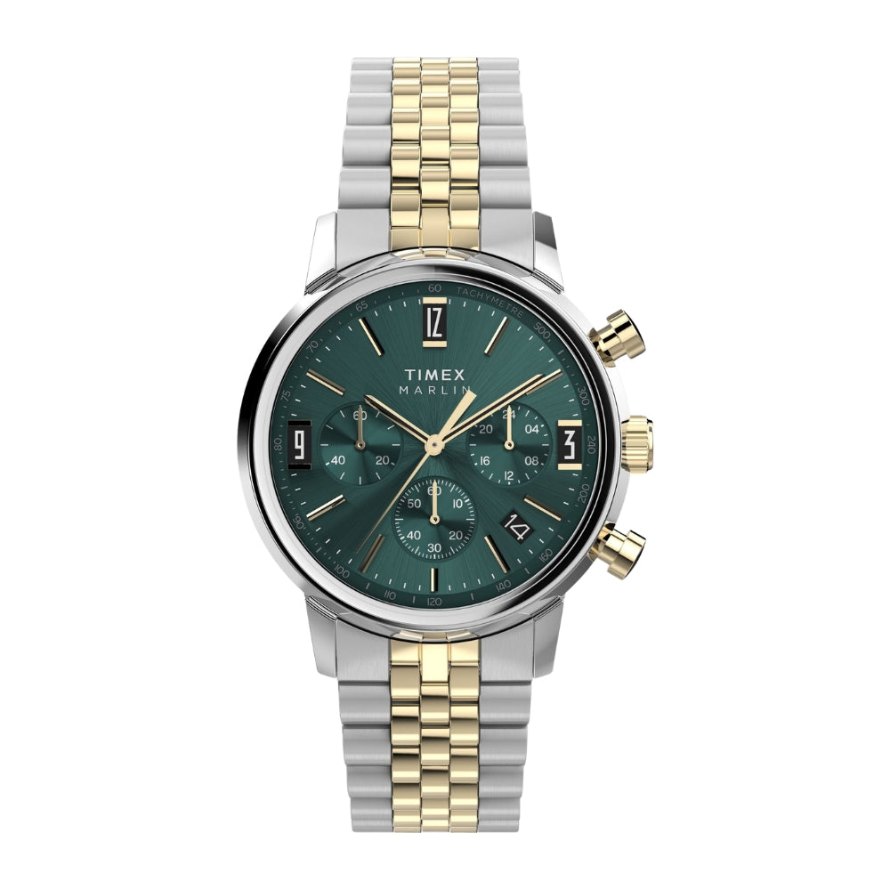 TIMEX Marlin Men Green Round Dial Analog Watch - TW2W60000UJ