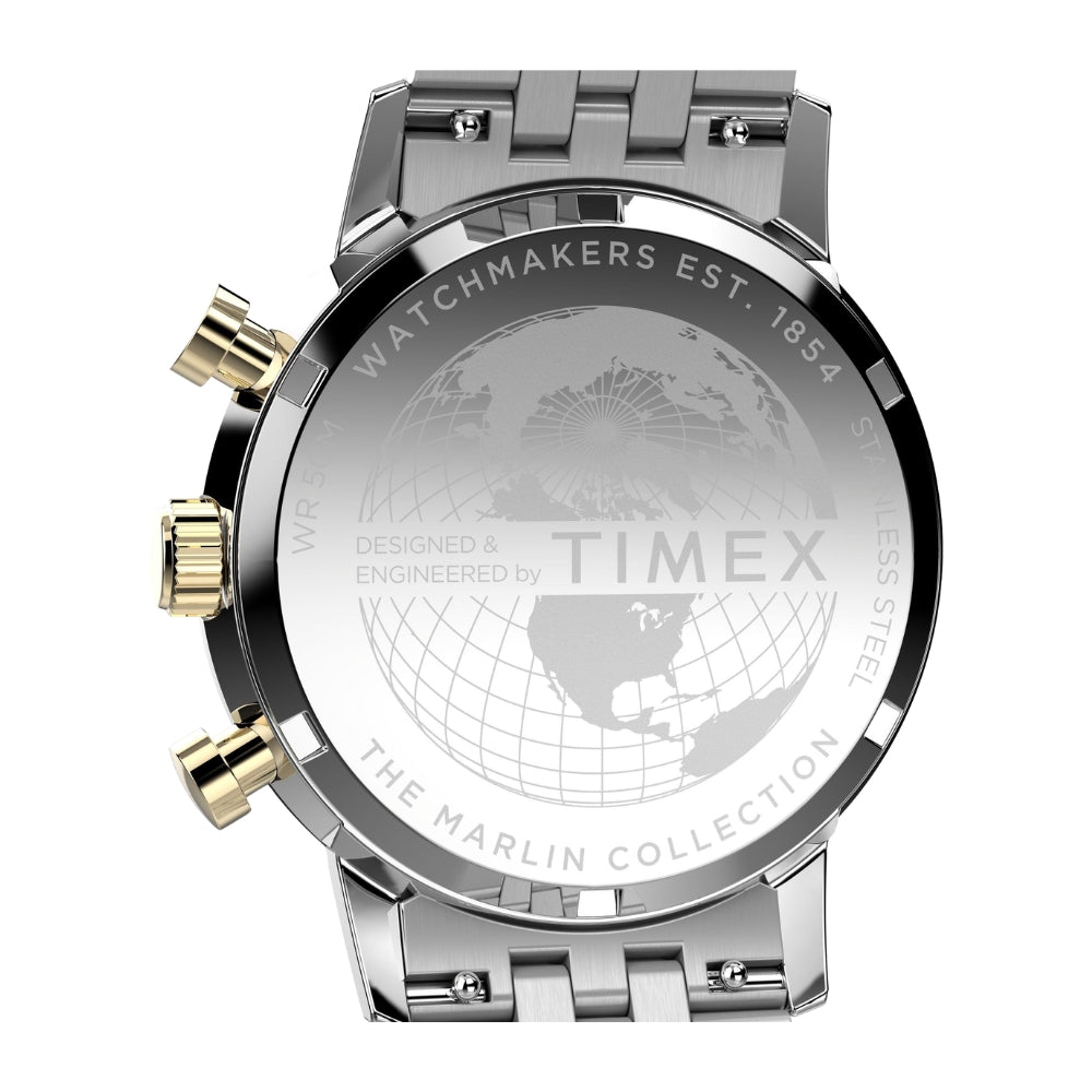 TIMEX Marlin Men Champagne Round Dial Analog Watch - TW2W60100UJ