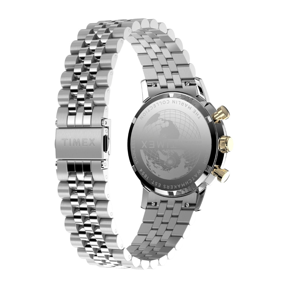 TIMEX Marlin Men Champagne Round Dial Analog Watch - TW2W60100UJ