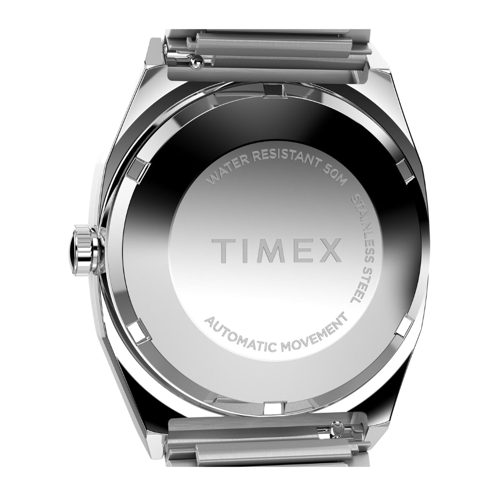 Q TIMEX Men Blue Rectangle Dial Automatic Analog Watch - TW2Y07300UJ