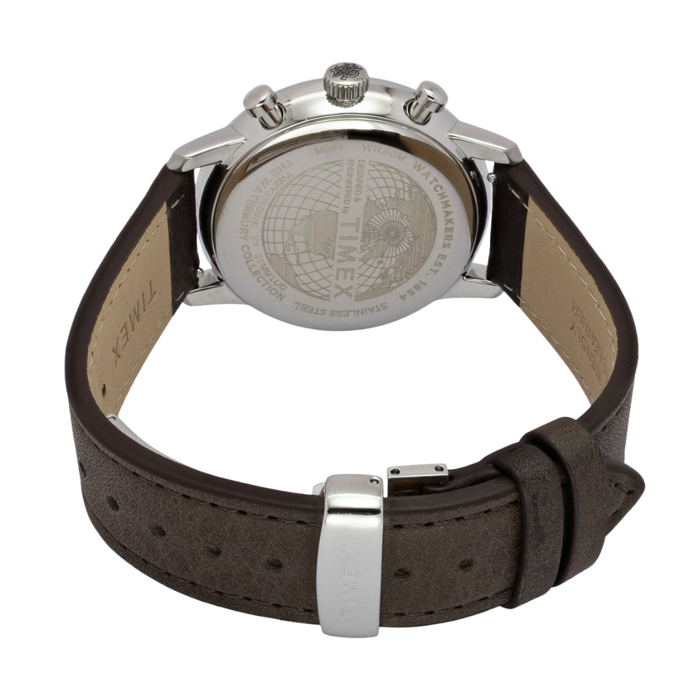 TIMEX Waterbury Metropolitan Cream Round Dial Analog Men's Watch - TW2Y23500IK