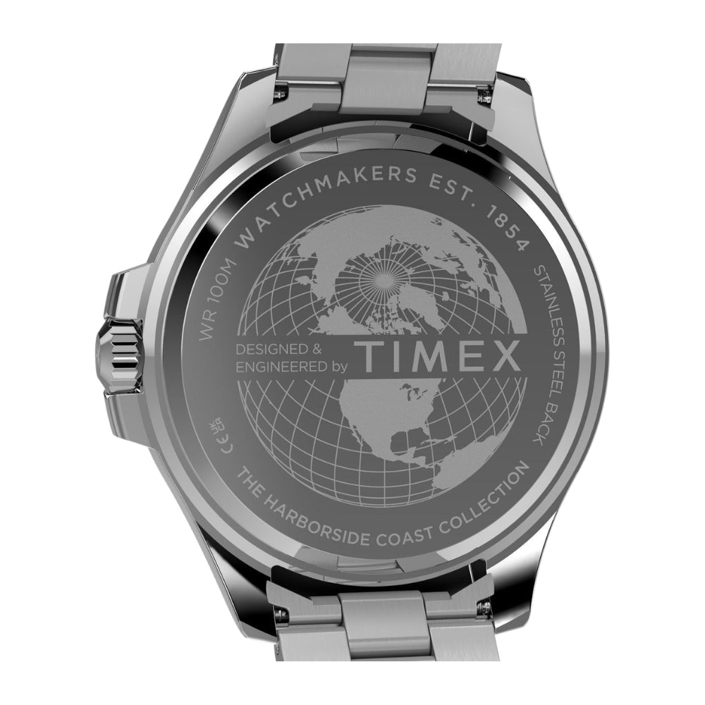 Timex Harborside Coast Round 43mm Green Dial Analog Men Watch - TW2Y33200UJ