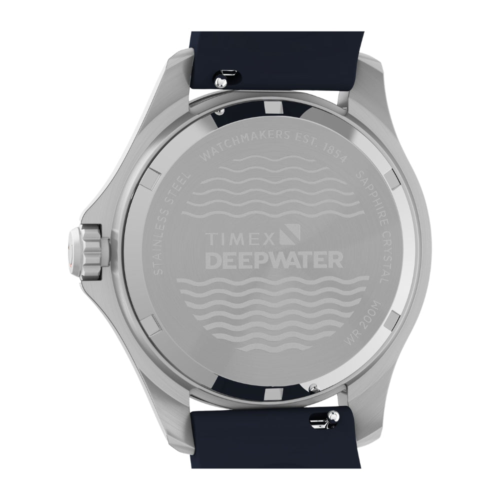 TIMEX Deep Water Meridian Blue Round Dial Analog Unisex's Watch - TW2Y40300UJ