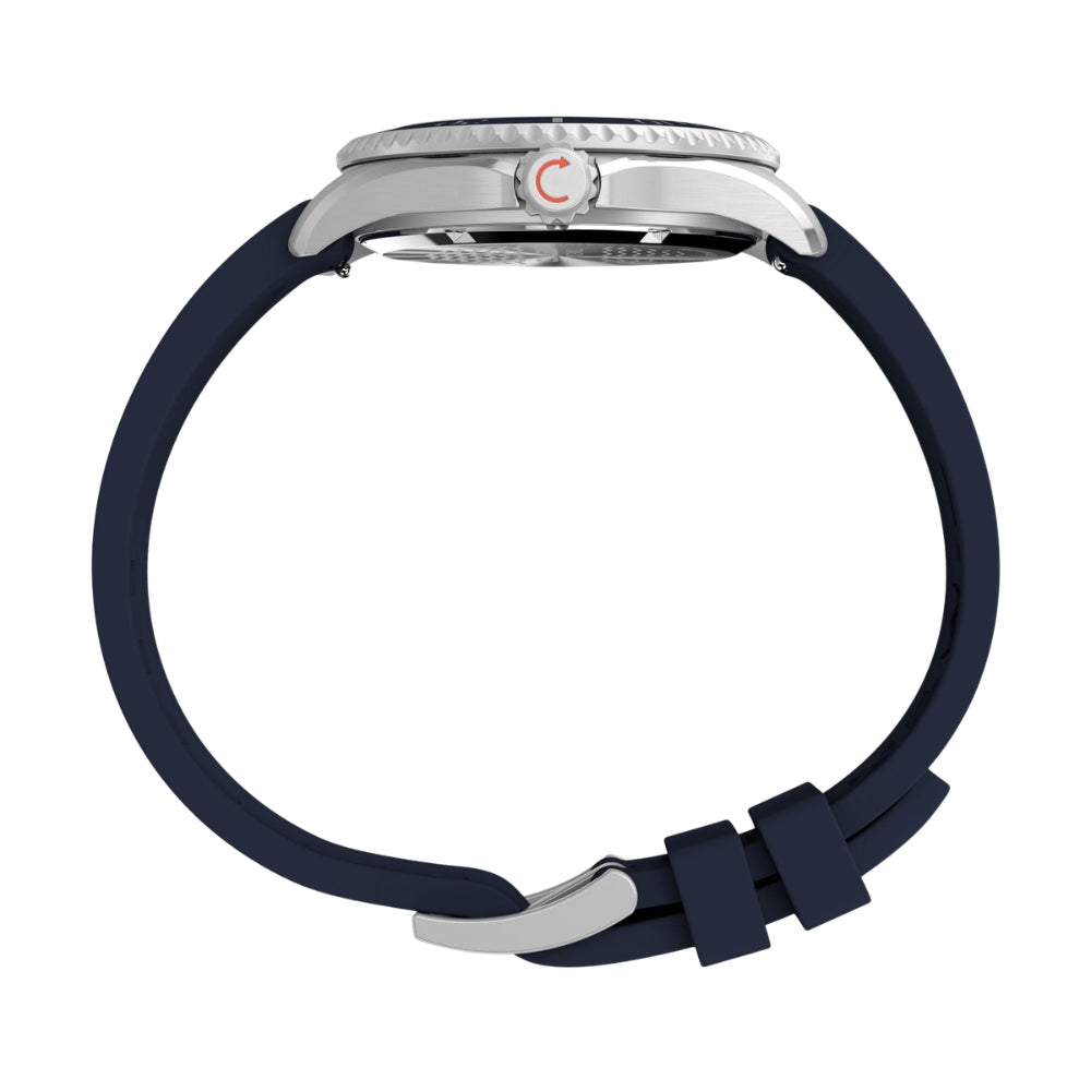 TIMEX Deep Water Meridian Blue Round Dial Analog Unisex's Watch - TW2Y40300UJ